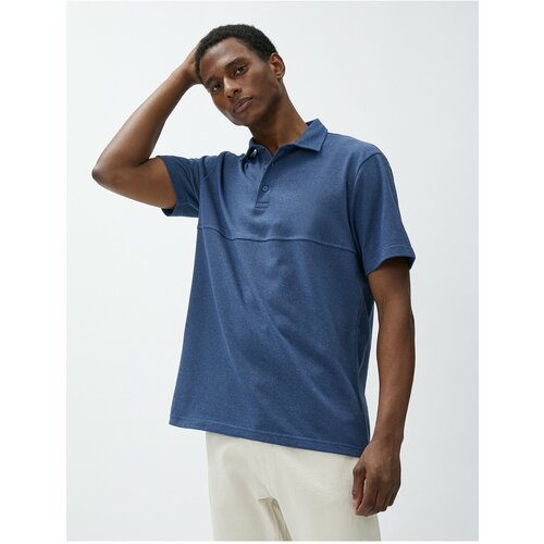 Koton Polo T-shirt - Dark blue Slike