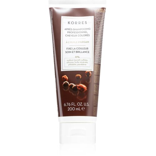 Korres Argan Oil čistilni balzam za barvane lase 200 ml Cene