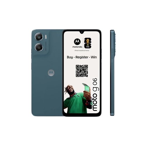 Motorola g06 256 GB plava boja Energetska učinkovitost 2021 A (A - G) 17.5 cm (6.88 palac) pametni telefon Cijene