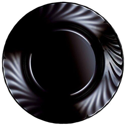 Luminarc tanjir plitki trianon 24CM crni 1/1 Slike