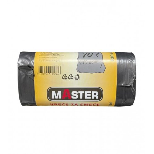 Master Vreće za smeće crne 70 l 10/1 55x100 cm Cijene