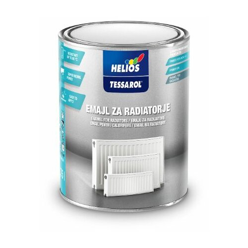 Helios tessarol emajl za radijatore 1-beli 0,75l Cene