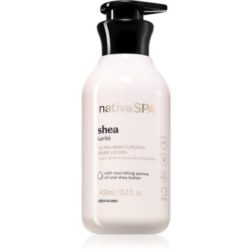 oBoticário Nativa SPA Karité mlijeko za tijelo 400 ml Cijene