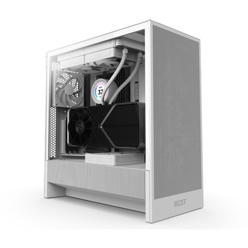 NZXT H5 Flow Midi Tower White Slike