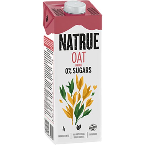Natrue biljno mleko od OVSA bez dodatog šećera, 1l Slike