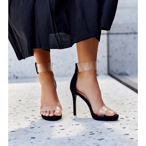 Gemre High-heeled sandals with transparent upper Janan Cene