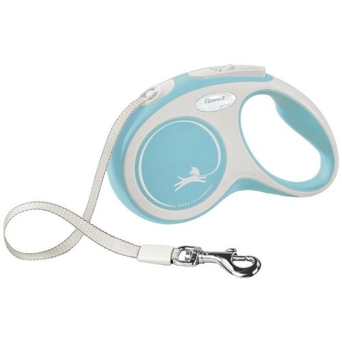 Flexi New Comfort povodec, svetlo moder Slike