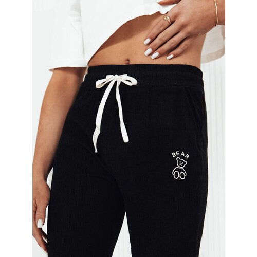 DStreet Women&amp;#039;s Sweatpants BEAR - Black Slike