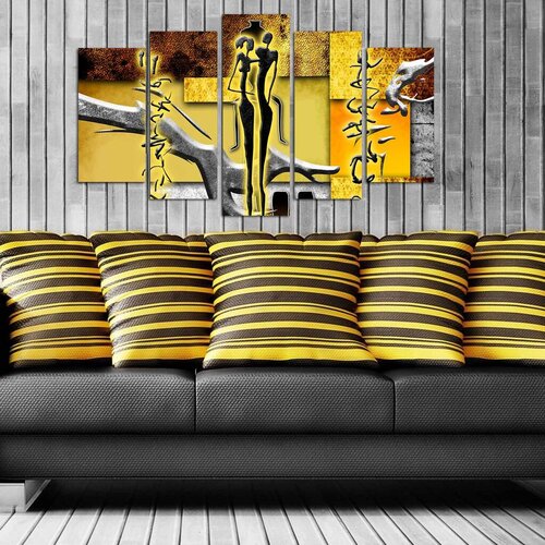 Wallity Set Slika 5ABSMDF-42, 5 Delova Cene