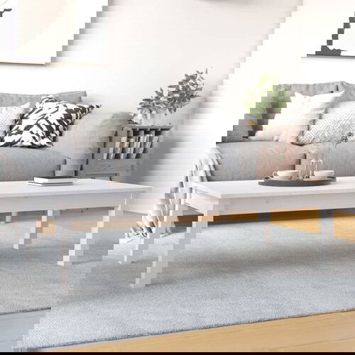 vidaXL stolić za kavu bijeli 110x50x30 cm od masivne borovine Cijene