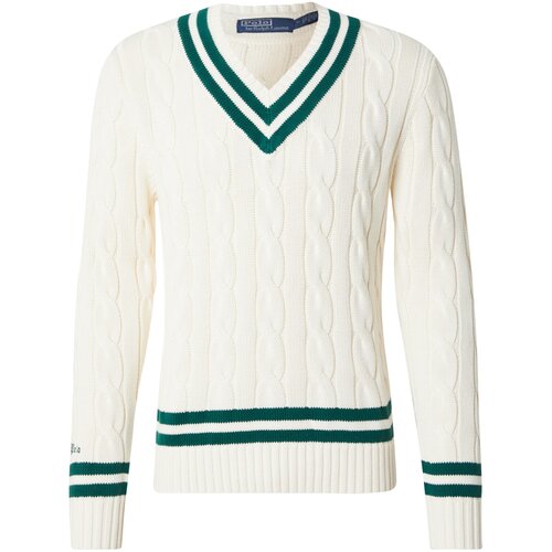 Polo Ralph Lauren Puloverji PULL CRICKET COL V Bež Cene