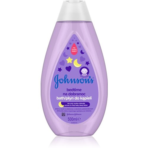 Johnsons Bedtime pomirjajoča kopel za otroke od rojstva 500 ml Slike
