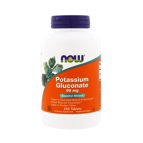 Now Foods Potassium Gluconate 99mg (250) Standard