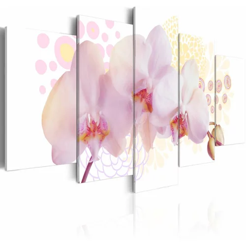  Slika - Finessed orchid 100x50