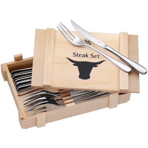 Wmf 6+6 DELNI JEDILNI PRIBOR STEAK SET Cene