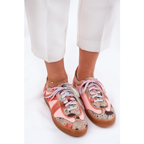 Maciejka Womens Leather Sneakers Slike