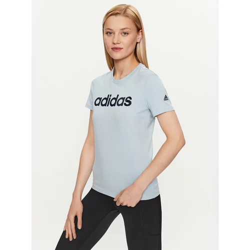 Adidas Majica Essentials Slim Logo T-Shirt IM2832 Modra Slim Fit