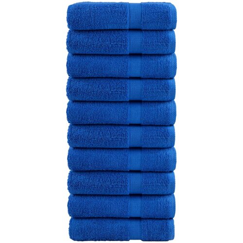 Furnova Premium kopalne brisače SOLUND 10 kos modra 100x150 cm 600 gsm, (21916671) Cene