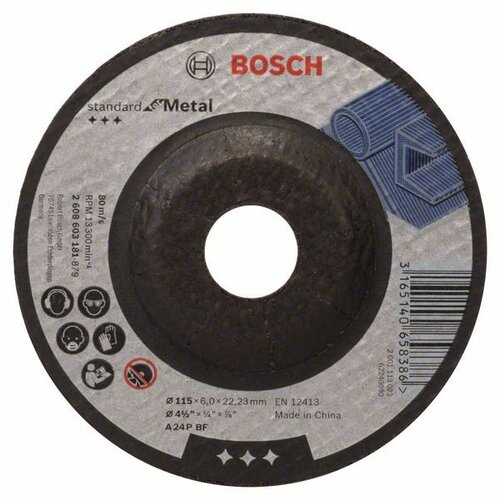 Bosch Brusna ploča za grubu obradu metala SFM A 24 P BF (1 Kom., 125 mm) Cene