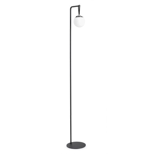 BIZZOTTO Črna LED zatemnitvena stoječa svetilka s plastičnim senčilom (vi&scaron;ina 140 cm) Balmony &ndash; Cene