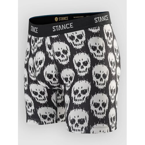 Stance Skulls Brief Boksarice black Cene