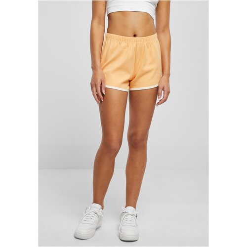 UC Curvy Women&amp;#039;s Organic Interlock Retro Hotpants Paleo Orange/White Sand Slike