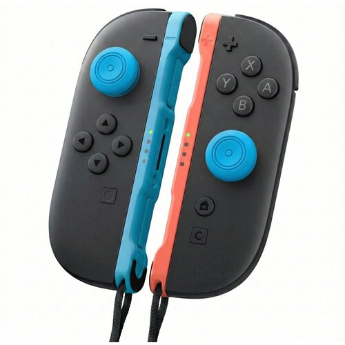 Par modrih silikonskih kapic za Nintendo Switch 2 Cene