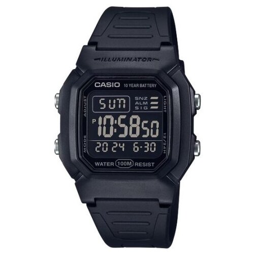 Casio Ura W800H1BVES Črna Cene