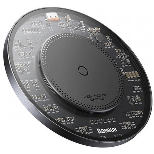 Baseus Magnetno induktivni polnilec za telefon 15W + USB-C kabel 1m, črn, (21382579) Cene