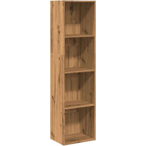 VidaXL Knjižna omara artisan hrast 40x30x152 cm inženirski les Slike
