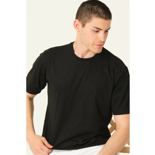 Dewberry T0738 MEN'S T-SHIRT-BLACK Cene