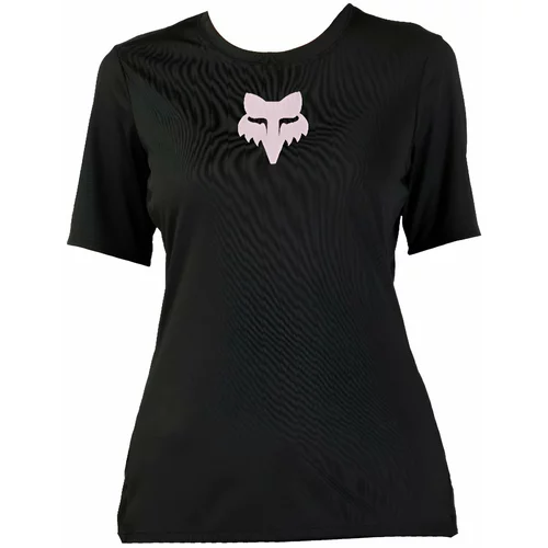 Fox Womens Ranger head Short Sleeve Jersey Jersey Black XS