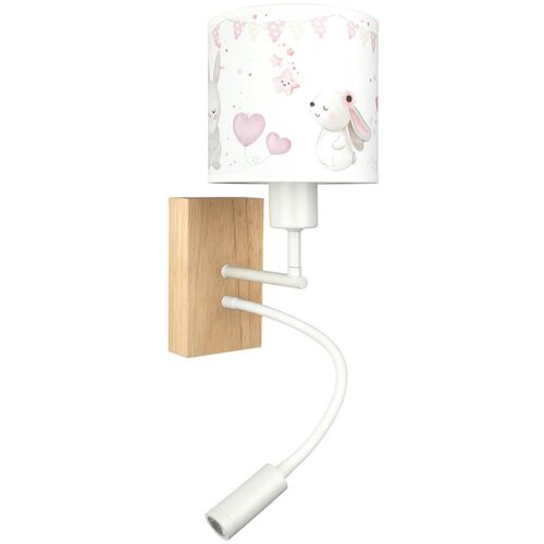 Brilagi LED fleksibilna lampa BOBO WOOD 1xE27/25W/230V + LED/3W hrast/bela/krem./král. Cene