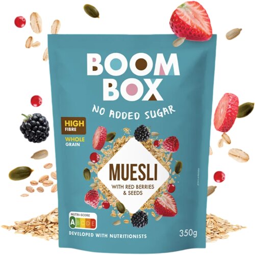 Boom box Musli crveno voće i semenke 350g Cene