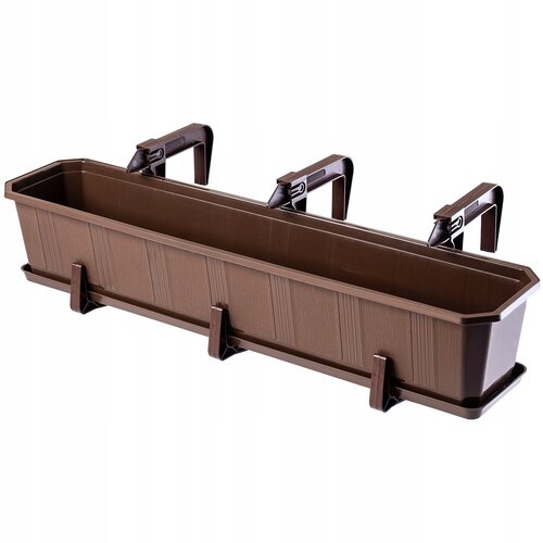 KADAX balkonski cvetlični lonec 80 cm s stojalom za rože + ročaji, (5000346114) Slike