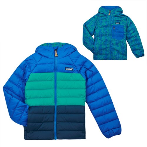 Patagonia Puhovke K'S REVERSIBLE DOWN SWEATER HOODY Večbarvna Cene