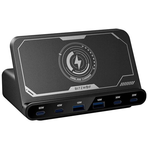BlitzWolf BW-S27 160W STENSKI POLNILEC ZA TELEFONE 2X USB-A 4X USB-C, (5000292960) Cene