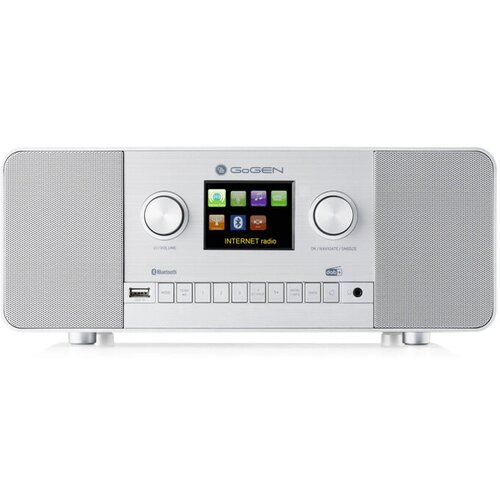 Gogen IR 257 BTDAB Internet Digital Silver Slike
