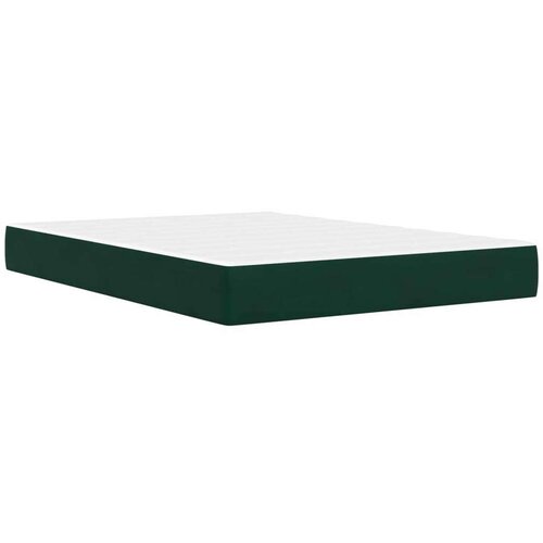  Okvir kreveta s madracem Zidne 2 pcs Tamnozelena Bar&amp;scaron;un - Tamnozelena 160 x 200 cm Slike