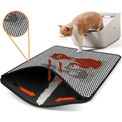 WALLXPERT Nrszn0041 multicolor cat litter mat Cene