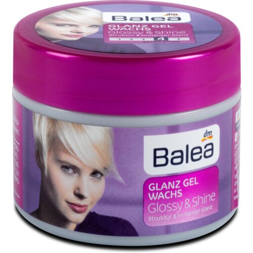 Balea Glossy & Shine gel-vosak za sjaj kose 75 ml Cene