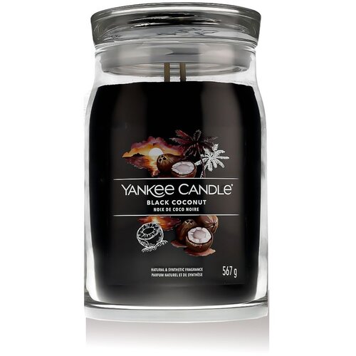 Yankee Candle Black Coconut mirisna svijeća I. Signature 567 g Slike