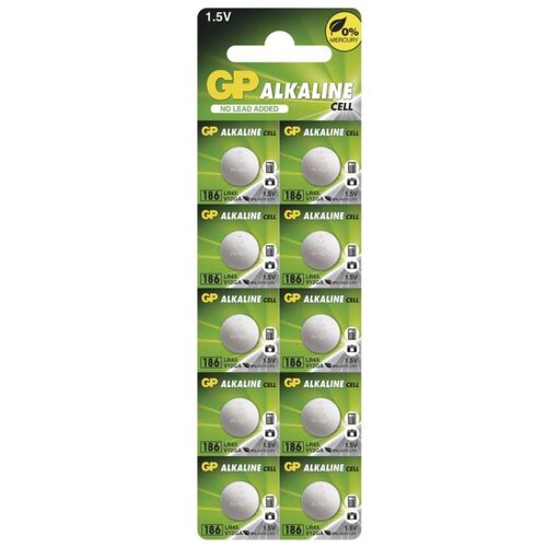  Baterija GP gumbna alkalna LR43 186F 10 blister 10/1 Cene