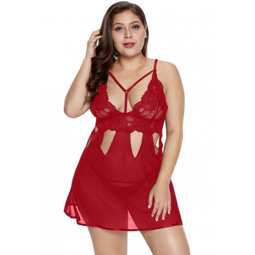 Svet erotike 2019 NegliŽe Esther-rdeča-3xl Cene