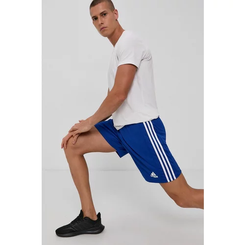 Adidas Kratke hlače za muškarce, boja: plava