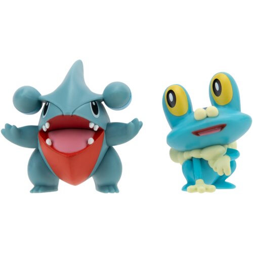 Pokemon figurica &amp;quot;Battle figure&amp;quot; - Gible &amp;amp; Froakie Slike