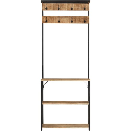Maison Chic Stalak za kapute s prostorom za cipele 68x30x182 cm drvo manga Cijene