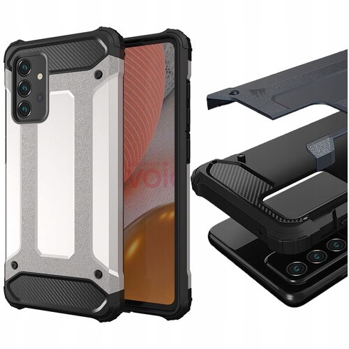 HURTEL HYBRID ARMOR OVITEK OHI&Scaron;JE ZA SAMSUNG GALAXY A72 4G SREBRN, (21973800) Cene
