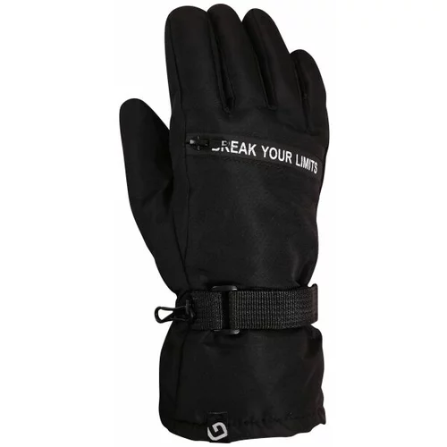 Lewro IKEF Dječje skijaške rukavice, crna, veličina
