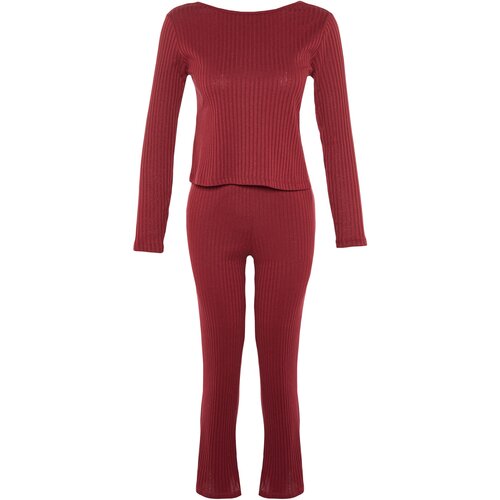 Trendyol Ženski set pidžame THMAW21PT0269, Bordo Cene